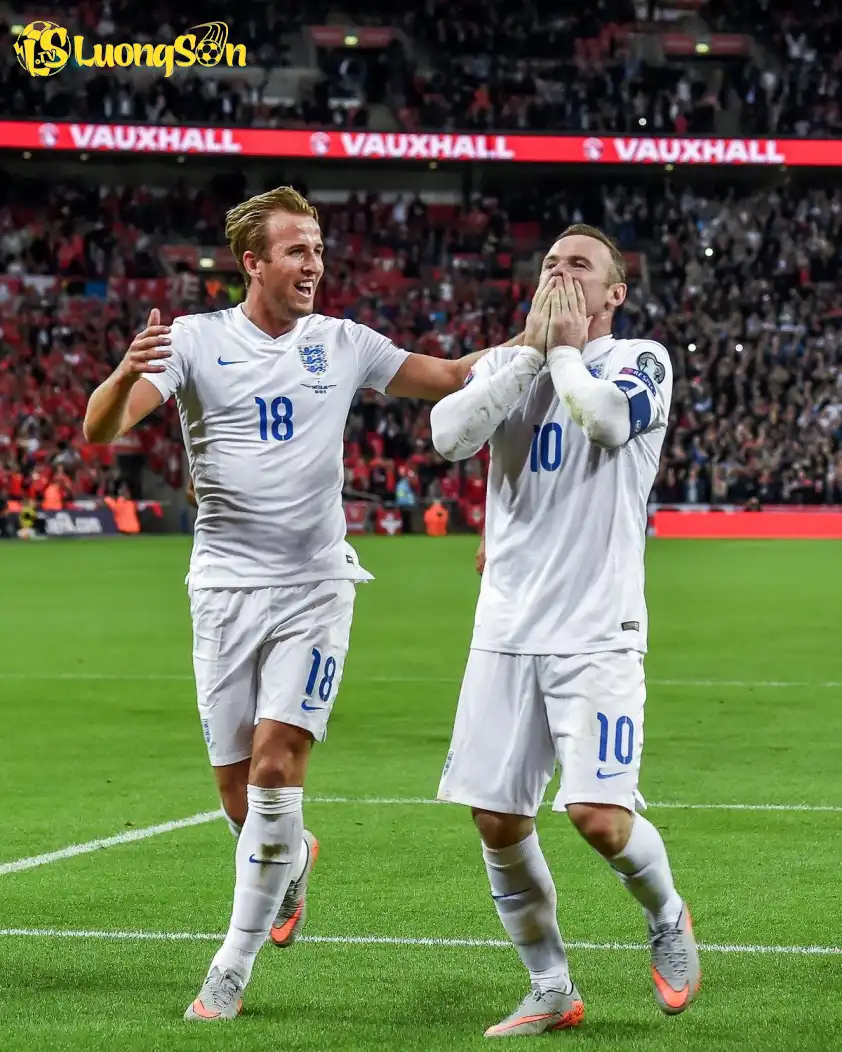 Bộ đôi tiền đạo đẳng cấp của ĐT Anh. (Ảnh: Sky Sports)