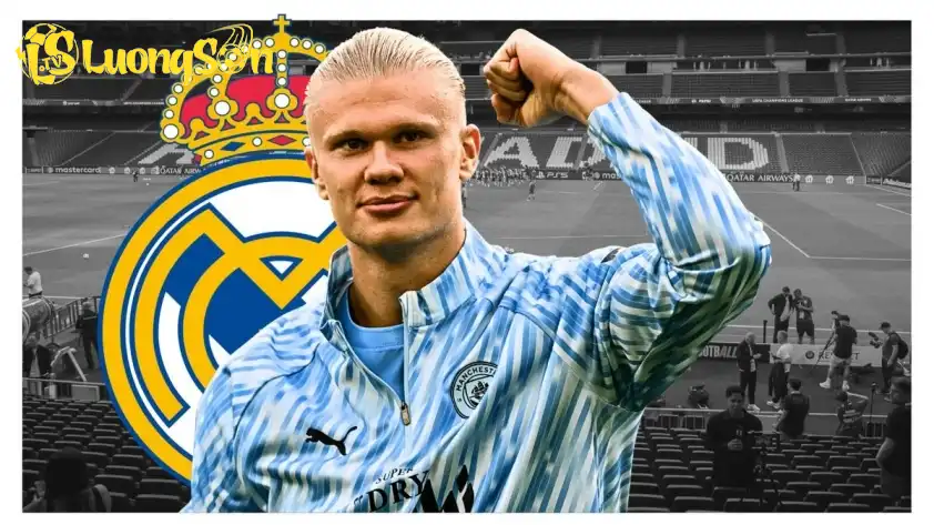 Real Madrid được cho là đang lên kế hoạch đặc biệt để thuyết phục Haaland gia nhập CLB (Ảnh: FootballTransfer).