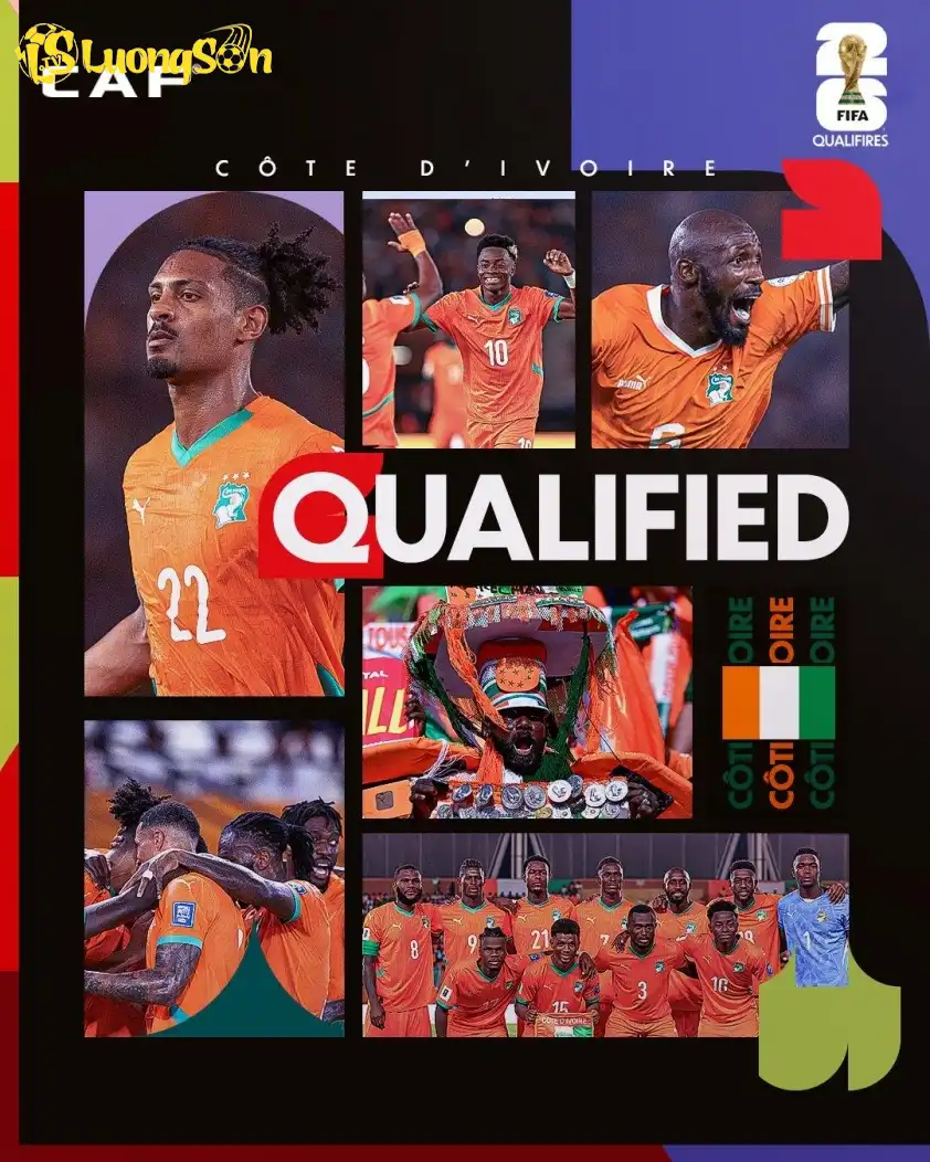 Bờ Biển Ngà chính thức trở lại World Cup sau 12 năm vắng bóng