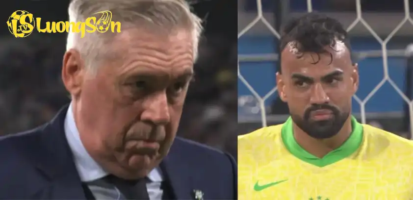 Gương mặt bực bội và thất vọng của thầy trò HLV Carlo Ancelotti